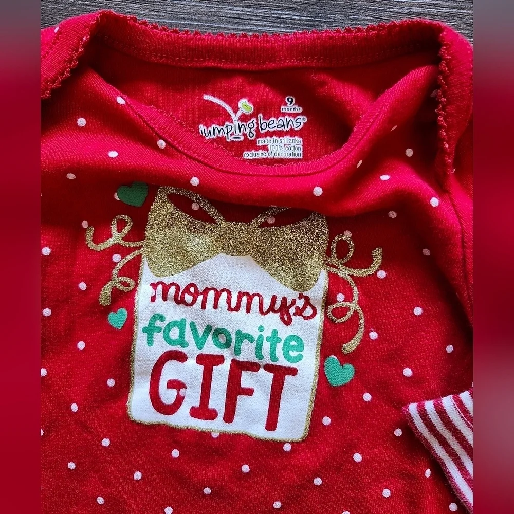 Christmas 6 To 9 Month Bodysuit Bundle